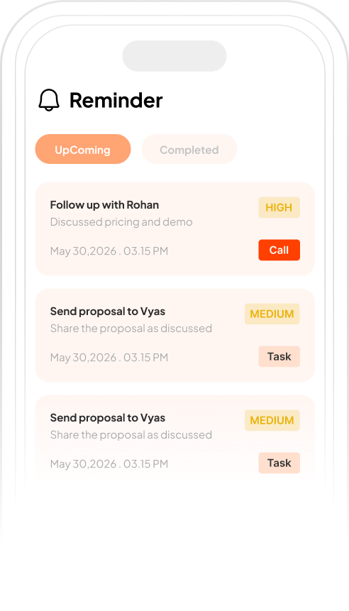 Follow-up Reminders