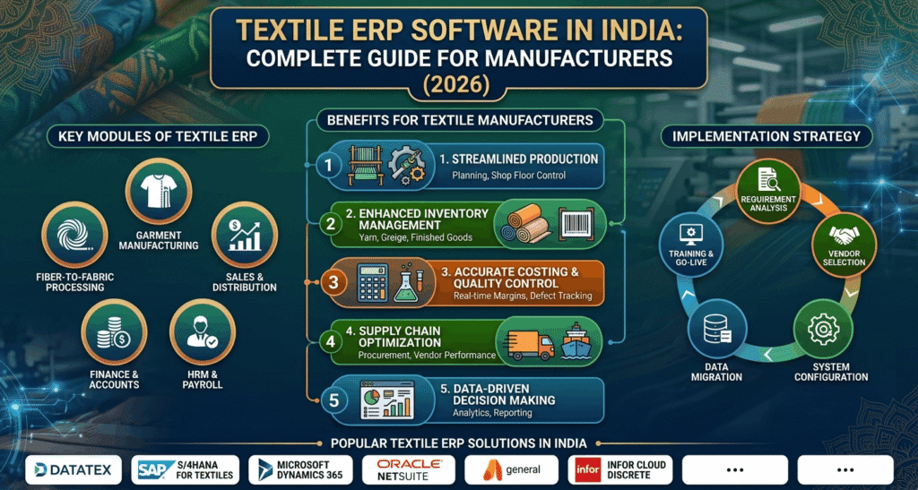Textile ERP Software in India: Complete Guide for Manufacturers (2026)