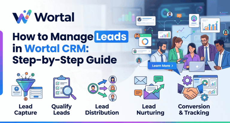 Manage Leads in Wortal CRM Software