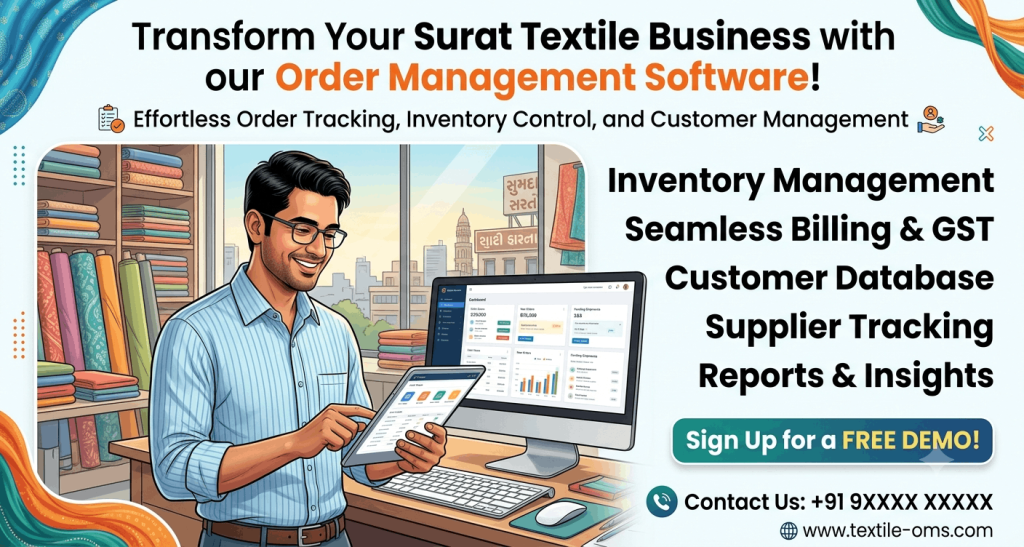 Order Management Software for Textile Traders in Surat